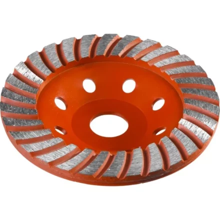 Чашка алмазная шлифовальная по бетону ЗУБР &quot;МАСТЕР&quot; сегментированная, 125мм 33375-125 купить в Надыме