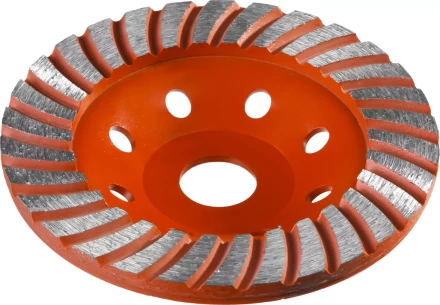 Чашка алмазная шлифовальная по бетону ЗУБР &quot;МАСТЕР&quot; сегментированная, 125мм 33375-125 купить в Надыме