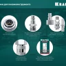 Переходник KRAFTOOL EXPERT QUALITAT для пневмоинструмента, резьба 1/4 папа - быстросъемное соединение папа 06592-1/2 купить в Надыме