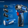ЗУБР КОМБИ #4, набор: модульная дрель-шуруповерт + LED фонарь, BRUSHLESS, 12 В, 45 Н·м, 2 АКБ тип Т7 (2 А·ч), кейс, Профессионал (DB-125-22F) купить в Надыме