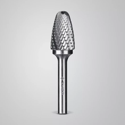 Зубр Твердосплавная борфреза F - парабола с закругленным углом, 16 х 25 мм, радиус 4.0 мм (28805-16-25) купить в Надыме