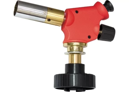 Профессиональная горелка на бутановый баллон пьезоподжиг расширенное сопло Matrix 91427 купить в Надыме
