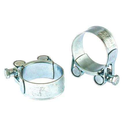 Хомуты металлические силовые 40-43 мм ширина 20 мм шарнирный W1 2 шт Сибртех 47525 купить в Надыме