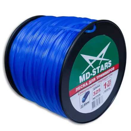 Леска для триммера HEPTAGON LINE (семиугольник) катушка 1,35кг 3.3MMX172M купить в Надыме