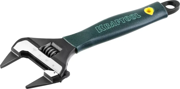 Ключ разводной SlimWide-S, 200 / 38 мм, KRAFTOOL 27263-20 купить в Надыме
