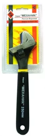 Ключ разводной с переставной губкой 250 мм 19076 купить в Надыме