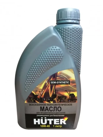 Масло для четырехтактных двигателей HUTER 10W-40 73/8/1/1 купить в Надыме