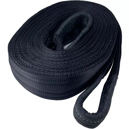 Трос буксировочный динамический HITCH PROF Лента масса авто 17т разрывная 52т 8м петля-петля (SZ071515) купить в Надыме