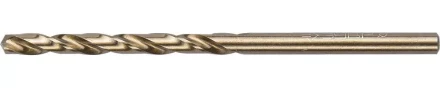 Сверло ЗУБР "ЭКСПЕРТ" КОБАЛЬТ по металлу, цилиндрический хвостовик, быстрорежущая сталь Р6М5К5, класс точн. А1, 3,5х70мм 4-29626-070-3.5 купить в Надыме