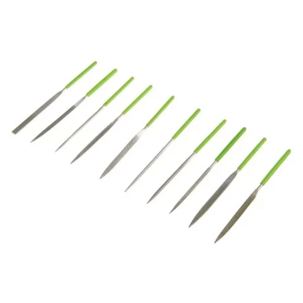 Набор надфилей алмазных 140х70х3 10 штук СИБРТЕХ 158357 купить в Надыме