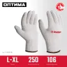 ЗУБР ОПТИМА, L-XL, х/б перчатки без покрытия, 10 класс (11445-XL) купить в Надыме