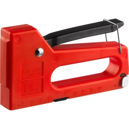 Степлер, пластиковый корпус для тонкой скобы тип 53 (4-8 мм), MIRAX 3142 купить в Надыме