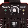 Инверторный аппарат дуговой сварки MTX 94390 MMA-180S, 180 А, ПВ60%, диаметр электрода 1,6-4 мм купить в Надыме