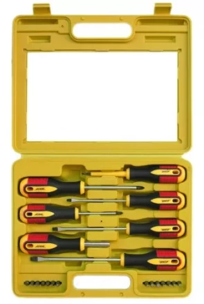 Набор отверток и вставок 21 предмет, кейс 19837 купить в Надыме