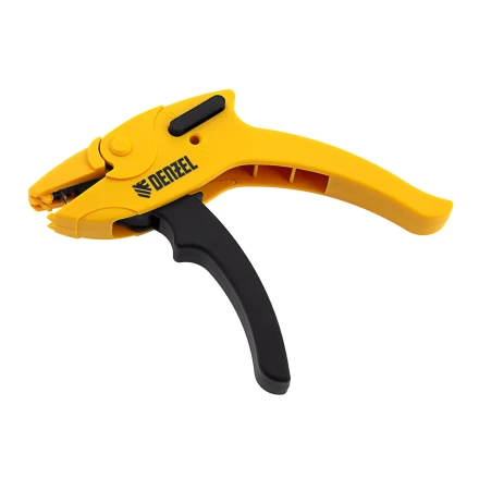 Щипцы для зачистки электропроводов, сечением 0,2-6 мм2, функция обрезания проводов Denzel 17741 купить в Надыме