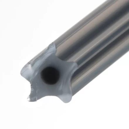 Леска для триммера двухкомпонентная звезда, 2,4мм х 260м, на DIN катушке EXTRA CORD// Denzel 96813 купить в Надыме