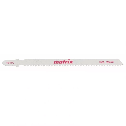 Полотна для электролобзика  по дереву 3 штук T311C 100 x 2,75 мм HCS MATRIX 78220 купить в Надыме