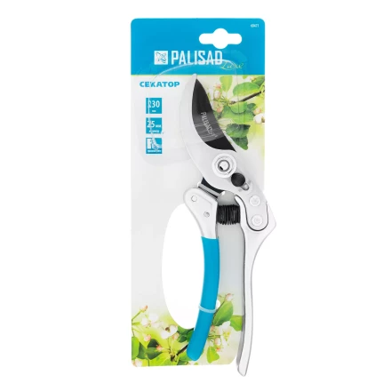 Секатор прямого реза Palisad 60471, 230 мм, усиленный, нижняя рукоятка в ПВХ - оболочке, Luxe, купить в Надыме