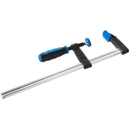 Струбцина ЗУБР "ПРОФЕССИОНАЛ", тип "F", двухкомпонентная ручка, стальная закаленная рейка, 50х250мм 32155-050-250 купить в Надыме