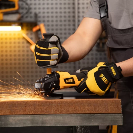 Машина углошлифовальная аккумуляторная бесщет. Denzel BLG-IB-18-125-0, Li-ion, 18 В 27004 купить в Надыме