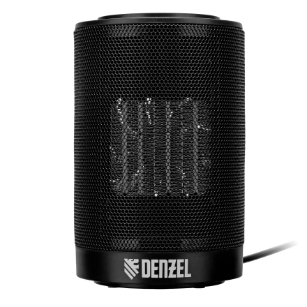 Тепловентилятор керамический Denzel DTFC-1200S, вращение, 3 реж., вент., нагрев 600/1200 Вт 96411 купить в Надыме