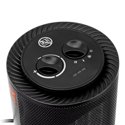 Тепловентилятор керамический Denzel DTFC-1200S, вращение, 3 реж., вент., нагрев 600/1200 Вт 96411 купить в Надыме