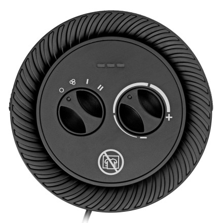 Тепловентилятор керамический Denzel DTFC-1200S, вращение, 3 реж., вент., нагрев 600/1200 Вт 96411 купить в Надыме