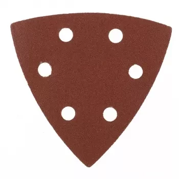 Треугольник абразивный на ворсовой подложке под липучку перф. P 180 93 мм 5 шт. MATRIX 73864 купить в Надыме