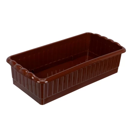 Поддон для рассады Palisad 322х166х82 мм, пластиковый, 3 шт, под 8 горшочков 250 мл., 643442 купить в Надыме