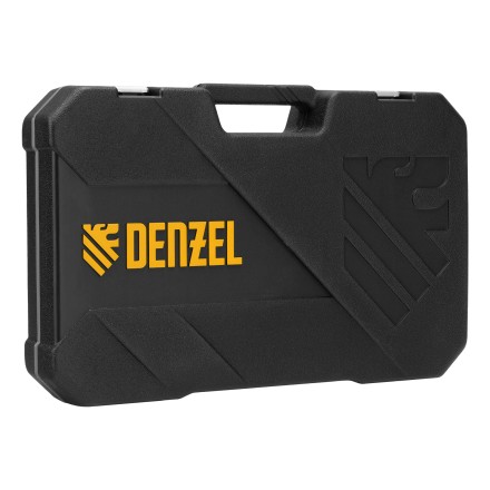 Набор инструментов Denzel 15802, 1/2&quot;, 1/4&quot;, CrV, S2, пластиковый кейс, 84 предмета купить в Надыме
