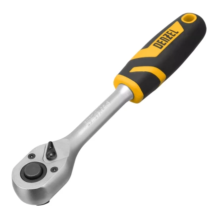 Набор инструментов Denzel 15802, 1/2", 1/4", CrV, S2, пластиковый кейс, 84 предмета купить в Надыме