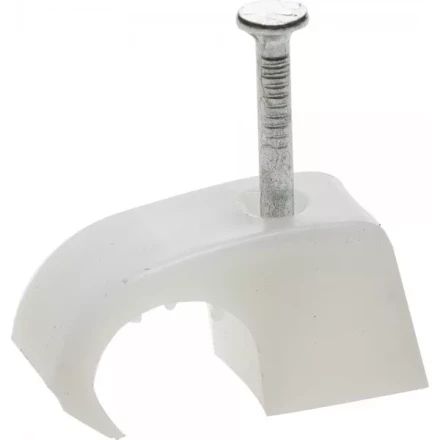 Скоба-держатель для кабеля, универсальная, с оцинкованным гвоздем, 10-14 мм, 40 шт, STAYER Master 45050-10-14 45050-10-14 купить в Надыме