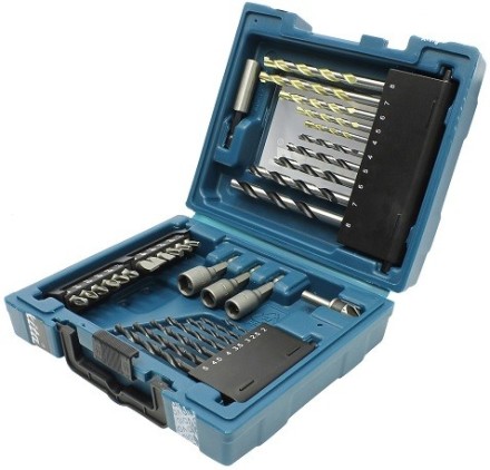 Набор свёрел и бит 34шт Makita D-36980 купить в Надыме