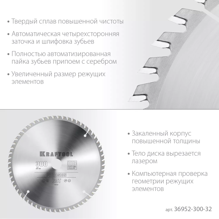 Диск пильный PRECISION, повышенный ресурс 36952-300-32 купить в Надыме
