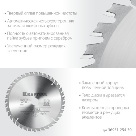 Диск пильный OPTIMA, повышенный ресурс 36951-254-30 купить в Надыме