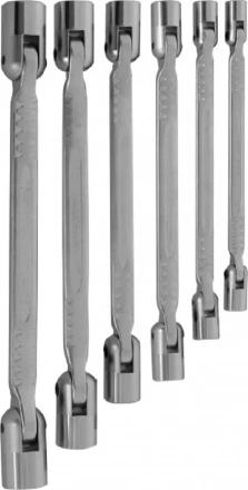 Набор ключей торцевых карданных 8-19мм 6предметов Jonnesway W43A106S 47401 купить в Надыме