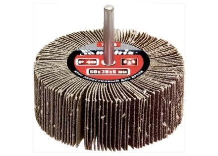 Круг лепестковый для дрели P 80  80 х 30 х 6 мм MATRIX 74144 купить в Надыме