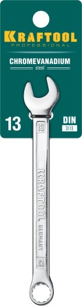 Ключи комбинированные KRAFTOOL, Cr-V, DIN 3113 27079-13 купить в Надыме