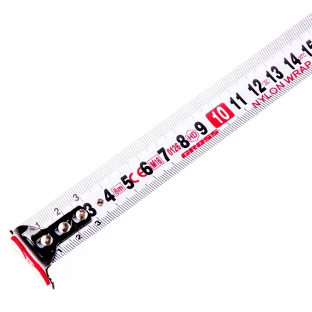 Рулетка Magnetisch 8 м х 25 мм обрезиненный корпус автоматическая фиксация Нейлоновое покрытиеытие зацеп с магнитом Gross 32573 купить в Надыме