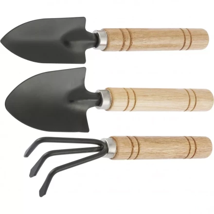 Набор по уходу за комнатными растениями деревянная рукоятка (совок широкий, совок узкий, рыхлитель) Palisad 63043 купить в Надыме