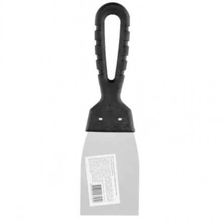 Шпательная лопатка из нержавеющей стали 60 мм пластмассовая ручка Россия 85133 купить в Надыме