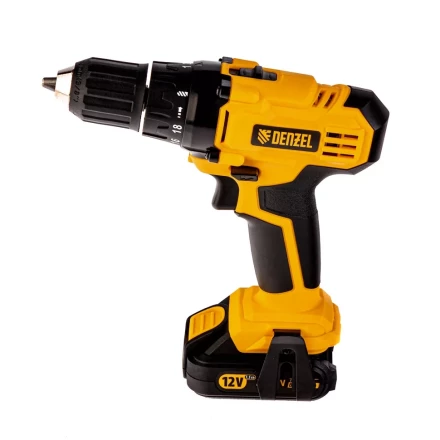 Дрель-шуруповерт аккумуляторная CDL-IB-12-02 Denzel 26111 купить в Надыме