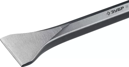ЗУБР БУРАН, 80 х 400 мм, HEX 28, плоское изогнутое зубило, Профессионал (29372-80-400) купить в Надыме