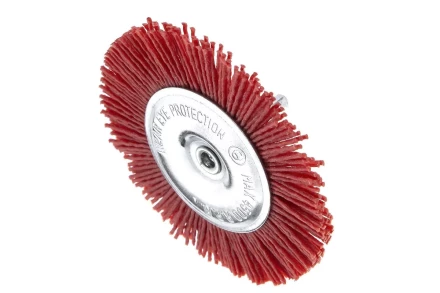 Кордщетка HAMMER плоская 100мм для дрели нейлон (207-214) купить в Надыме