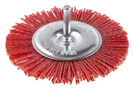 Кордщетка HAMMER плоская 100мм для дрели нейлон (207-214) купить в Надыме