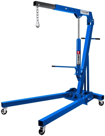 ЗУБР КГС-1, 1 т, 25 - 2060 мм, складной гидравлический кран, Профессионал (43011-1) купить в Надыме