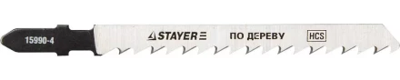 Полотна STAYER "PROFI", T101D, для эл/лобзика, HCS, по дереву, ДСП, ДВП, EU-хвост., шаг 4мм, 75мм, 2шт 15990-4_z01 купить в Надыме