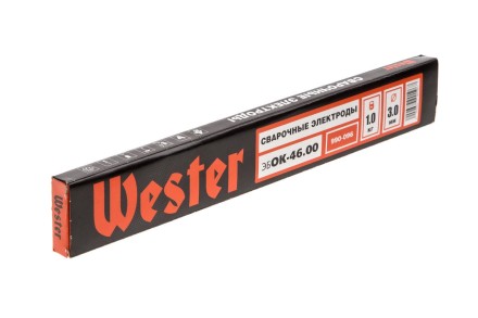 Электроды для сварки WESTER эбОК-46.00, 3.0 мм, 1 кг купить в Надыме