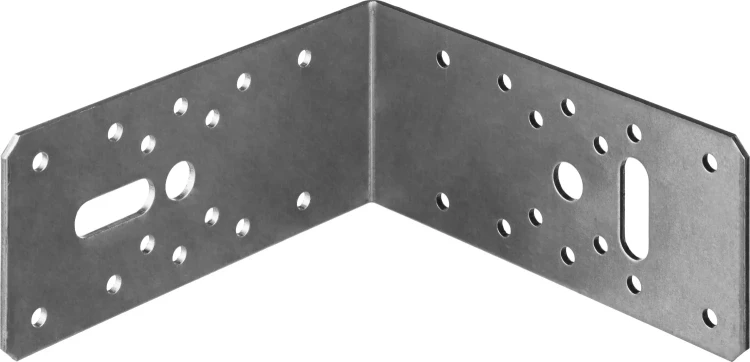 ЗУБР УК-2.5, 65 x 145 x 145 x 2.5 мм, цинк, крепежный уголок (31012-145) купить в Надыме