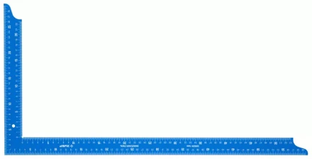 Угольник ЗУБР "ЭКСПЕРТ" плотницкий, цельнометалличесикий, повышенной жесткости с особостойким покрытием, 600 х 300 мм 3437-60 купить в Надыме